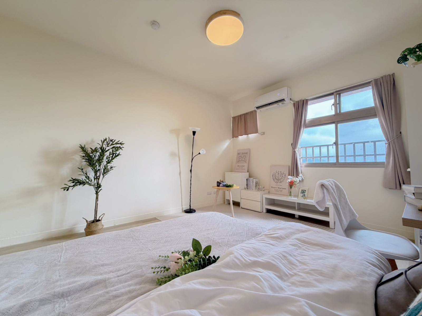 A room after renovation and styling